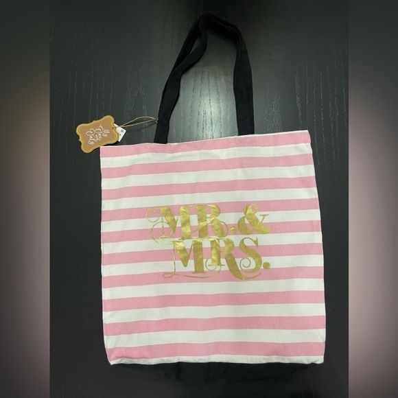 Mr & Mrs Tote Bag - Picture 1 of 2